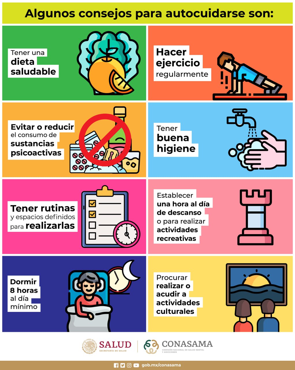 5. Practica el Autocuidado