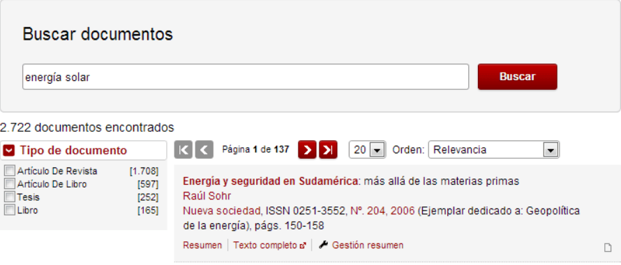 Cómo buscar en Dialnet