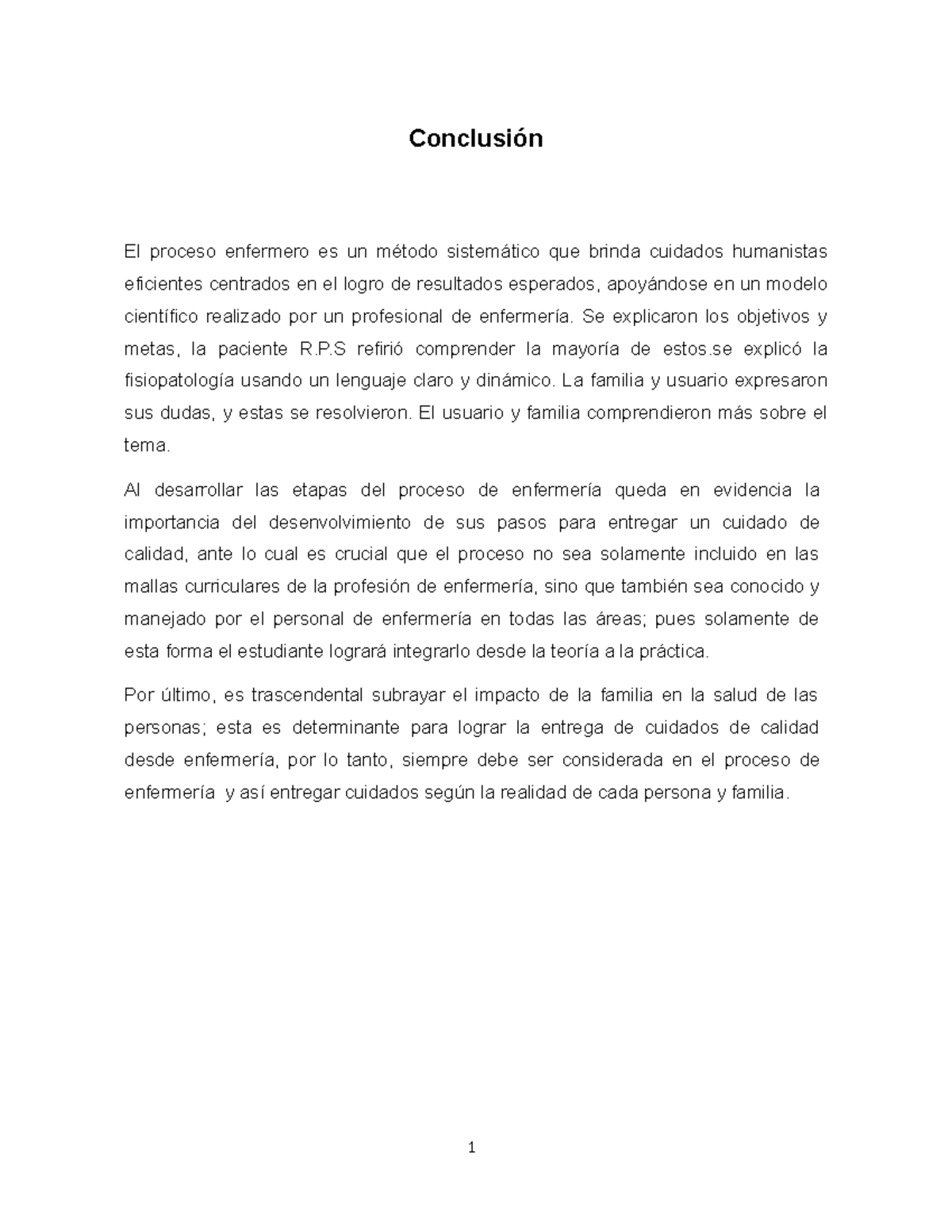 Conclusión