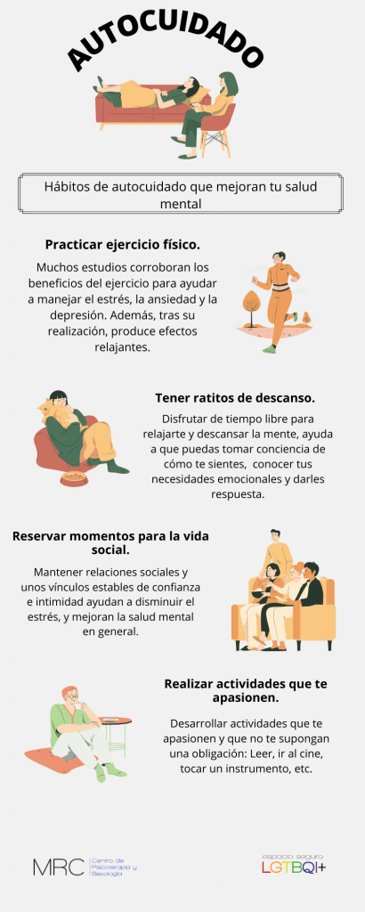 El papel del autocuidado en la gestión del estrés universitario