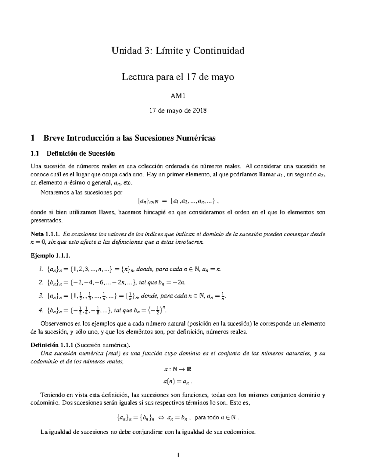 Introducción al concepto de Unidad Didáctica