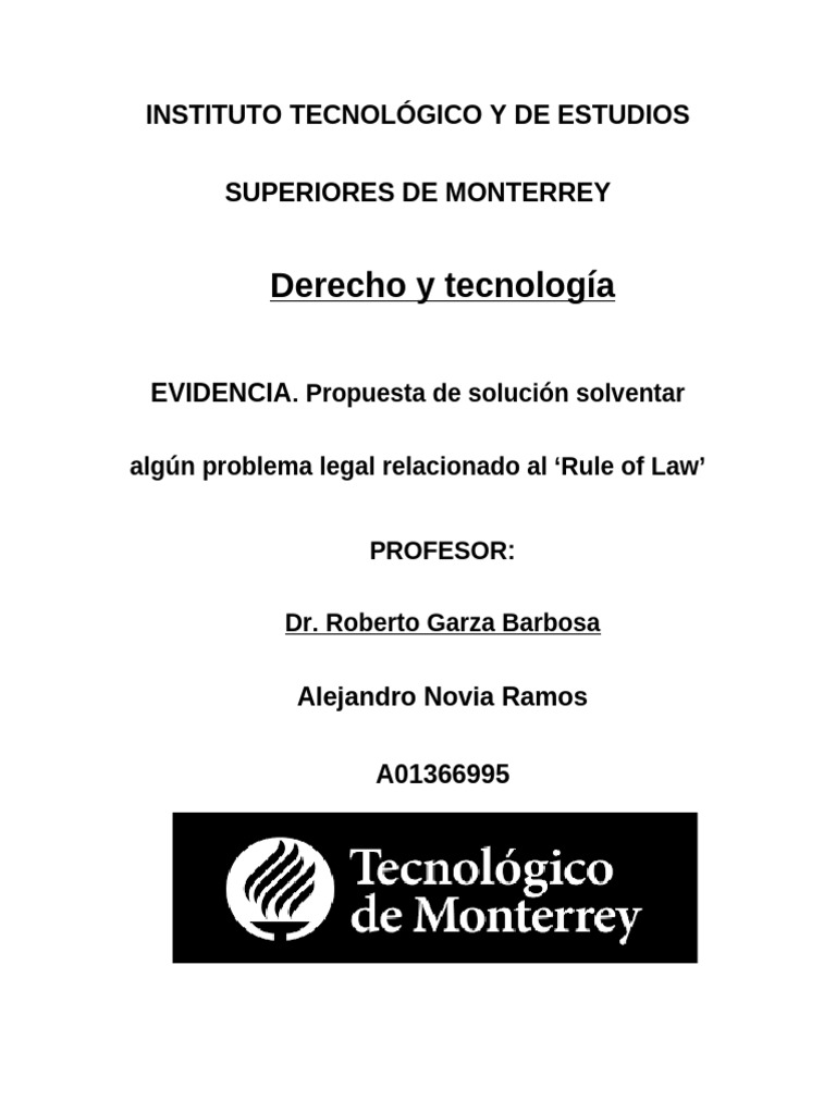 ¿Por qué combinar Derecho y Tecnología?