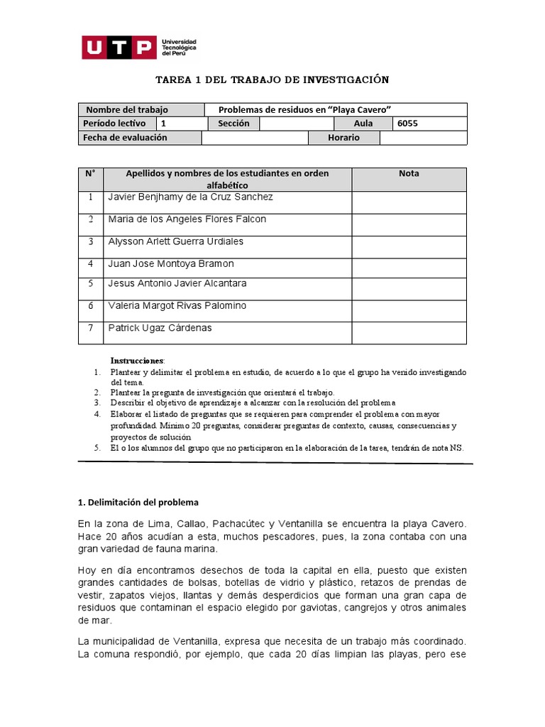 Preguntas Específicas y Problemas Encontrados