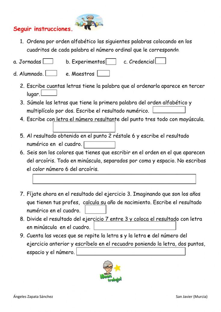 5. No Seguir las Instrucciones