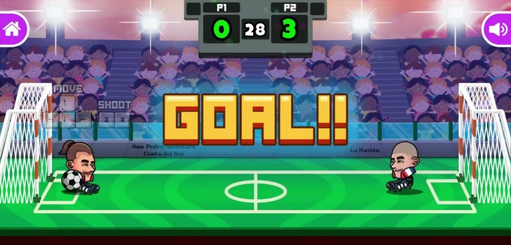 Mini juegos La Noción fútbol