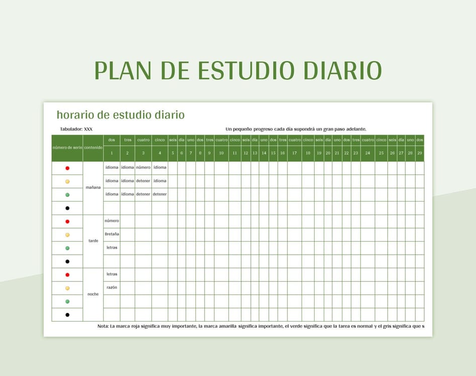Ejemplo de Plan de Estudios Combinado