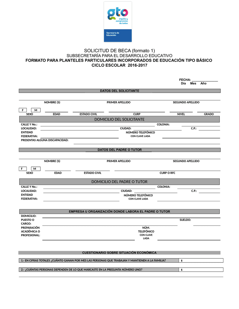 Guía Paso a Paso para Solicitar una Beca