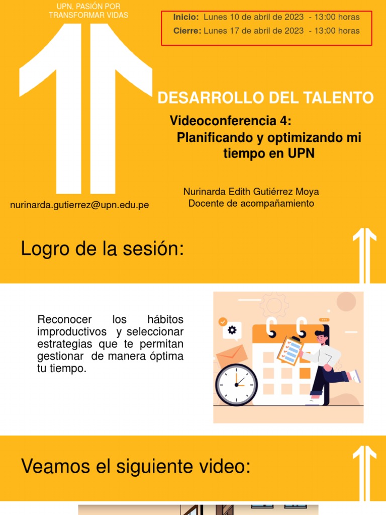 Optimizando tu Estudio